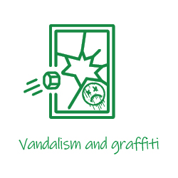 Graffiti and vandalism