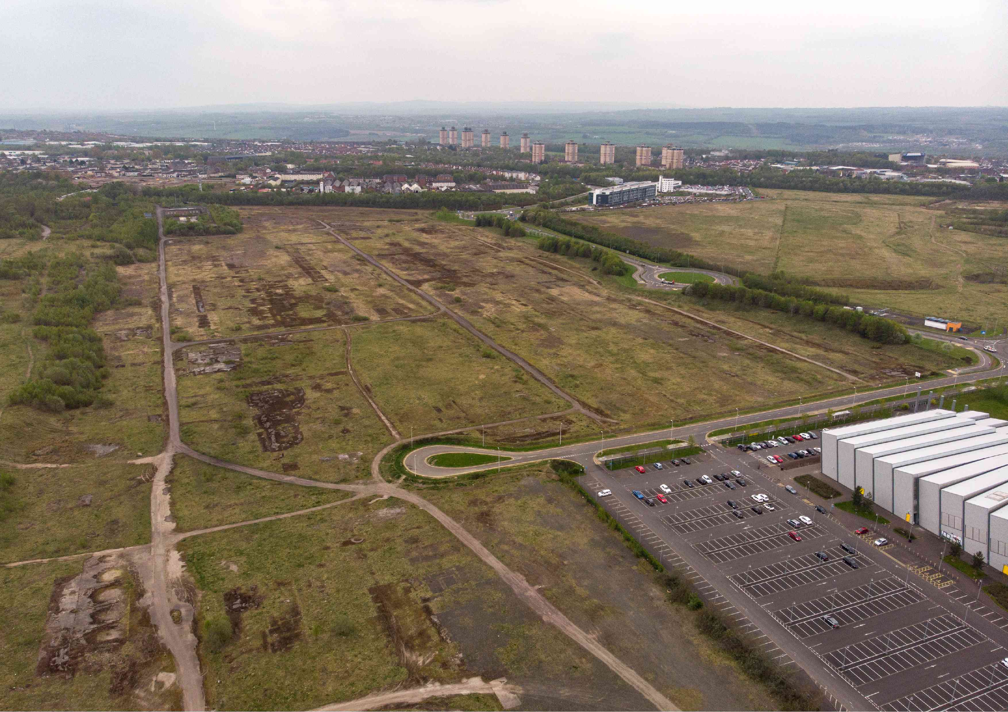 Ravenscraig Park - Before work started