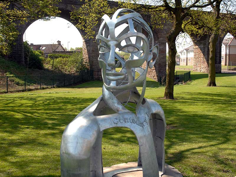 Sculpture from Centenary and West End Parks
