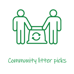 Community litter picks