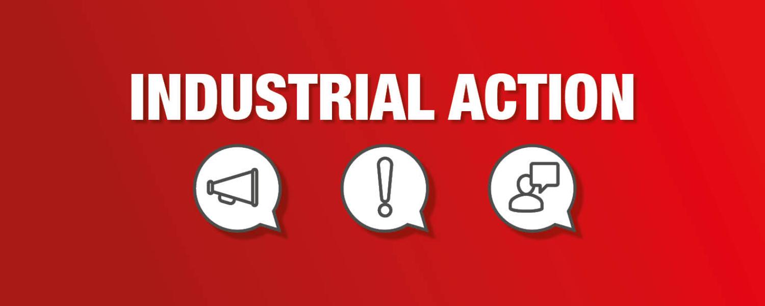 Industrial action waste
