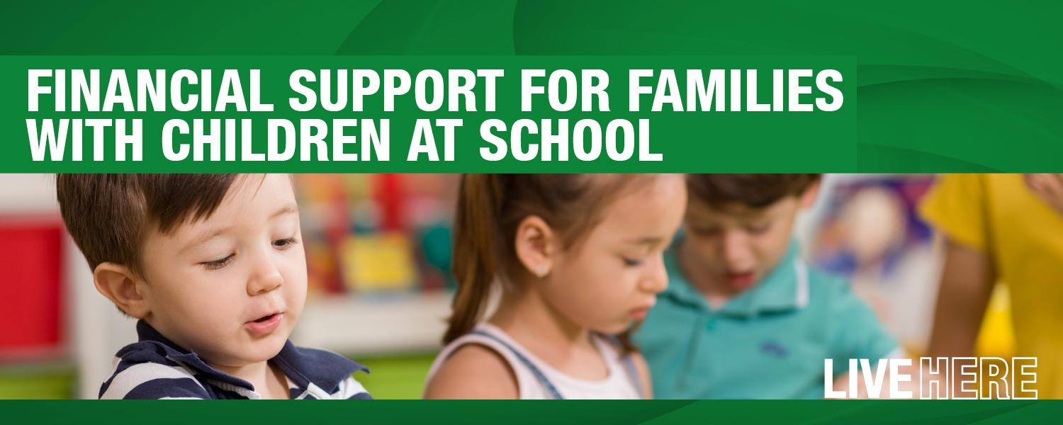 Financial Support for families with children web image