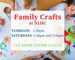 Family crafts at NL Heritage centre