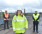 Holehills new build site
