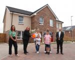 800th tenant moves into new Wishaw home