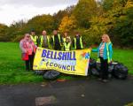 Bellshill community clean-up