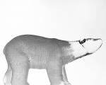 Ice sculpture of polar bear