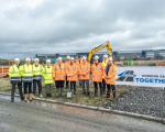 Co-op Fusion Assets sod cutting, Newhouse