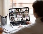Business meeting online