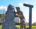 Allanton miner statue