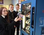 Coatbridge HS book vending machine