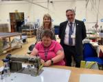 Derek Brown visits NL Industries
