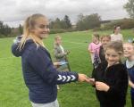 Kilmarnock Ladies Football Captain, Laura McLaughlin