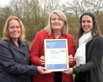 Garrell Burn RSPB award