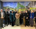 Parliament education cttee visit to Buchanan HS