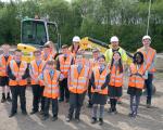 Ravenscraig active travel school visit 1