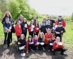 Wildflower planting PB Newarthill 2