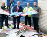 Illegal signs removed