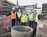 Housing minister visits Motherwell new build site