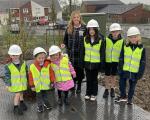 Tree planting at Chryston Community Hub
