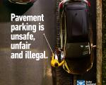 Pavement parking visual impairment