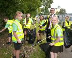 St Brendan's community litter pick 2