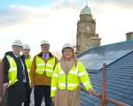 Motherwell Town Hall - leaders visit