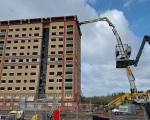 Allershaw Tower demolition