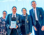 Clyde Valley HS enterprise award