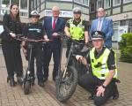 E-bikes action with Police Scotland
