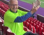 Ian Winship with Trophy