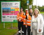 Netherton HWRC investment with Convener