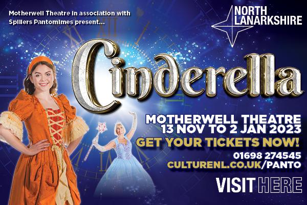 Cinderella panto Motherwell Theatre
