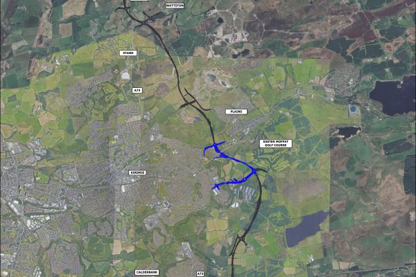 East Airdrie Link Road full route