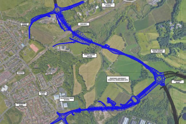 East Airdrie Link Road Towers Road Link to Forrest Street