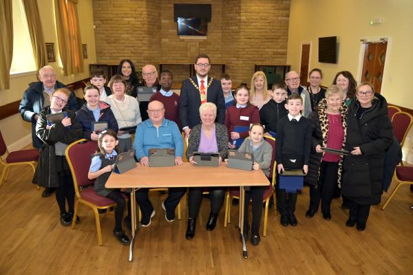 Intergenerational digital project Newmains