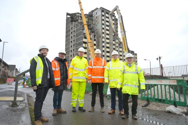 Jackson Court demolition Feb 2026