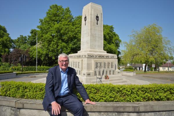 Airdrie Cenotaph refurbishment