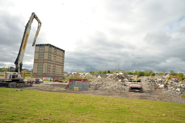 Allershaw Tower Demolition