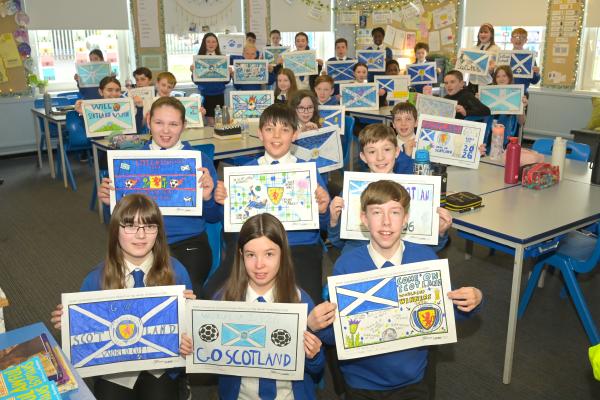 Whitelees Scotland Flags