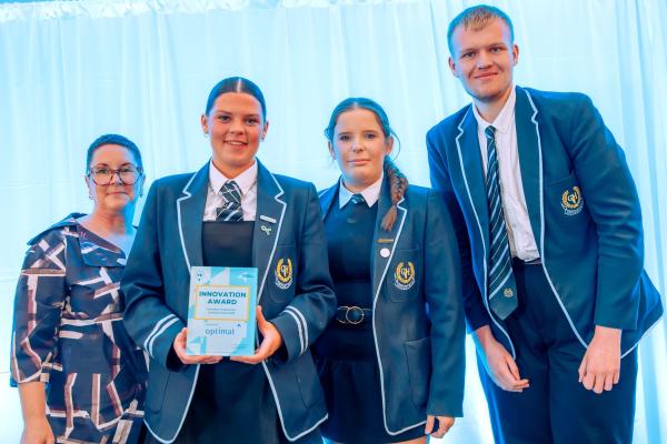 Clyde Valley HS enterprise award