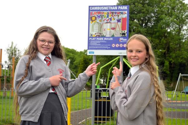 Cambusnethan play area opens