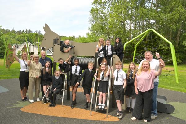 Donkey park waverly drive play park opening