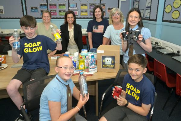 Soap glow - St Bernard's PS