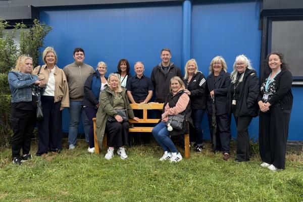 Mary's bench Coatbridge August 2026