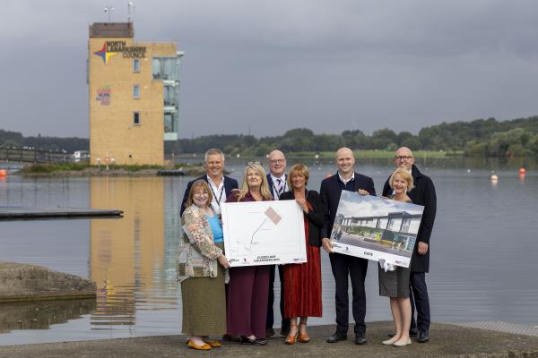 Ministerial visit to Watersports Centre
