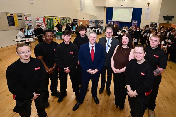 Mears apprentices at St Andrews HS