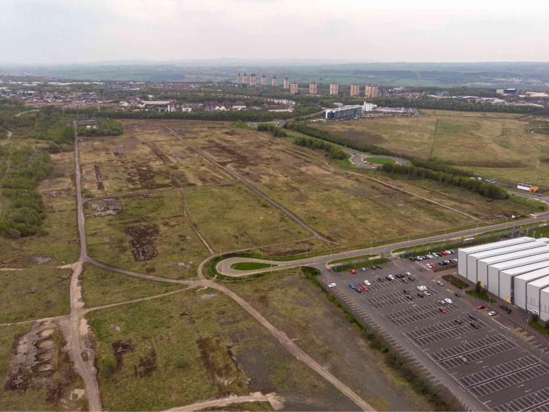 Ravenscraig Park - Before work started