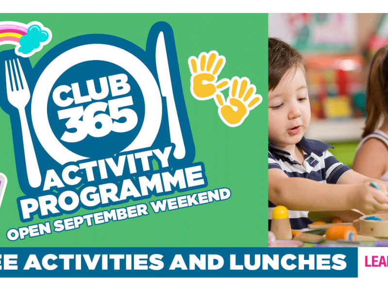 Club 365 September Weekend Activity Guide