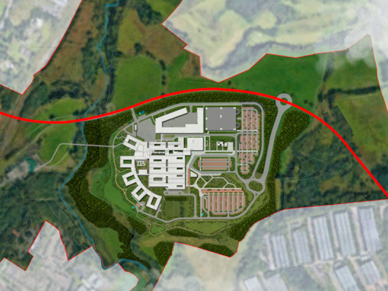 EALR and Monklands Replacement Hospital 01